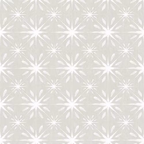 Galerie Nordic Elements Star Design Abstract Geometric Wallpaper, Greige, W: 53 cm, L: 10 m