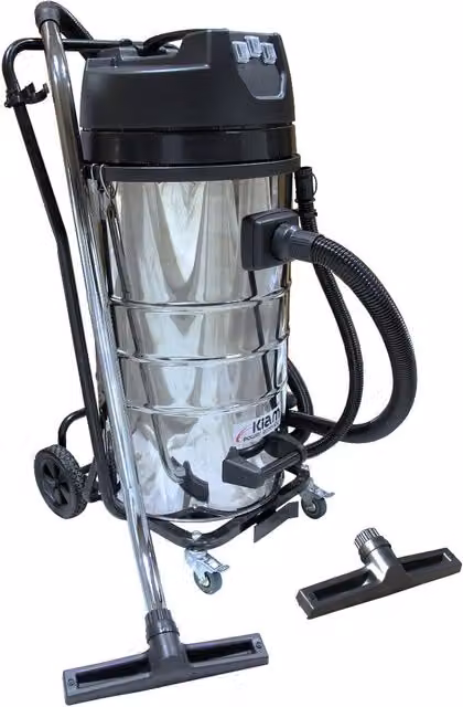 Kiam KV100-3 3600W Triple Motor Industrial Wet and Dry Vacuum Cleaner, Blue