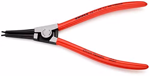 Knipex Circlip Pliers 210 mm, Black and Red – 1
