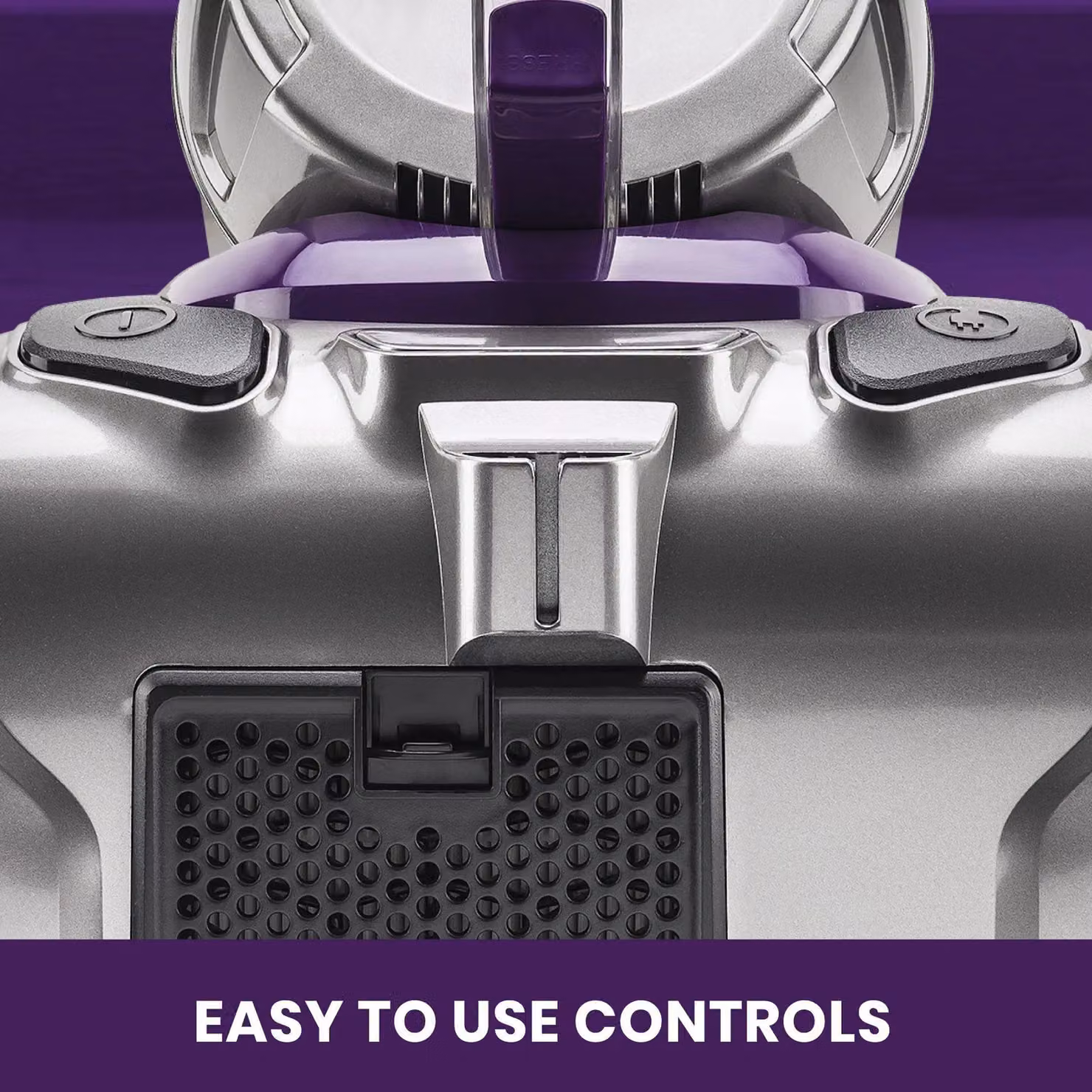Vytronix PET01 Bagless Cylinder Pet Vacuum Cleaner with HEPA Filter, Turbo Brush and Extension Pole in Purple and Multicolour – 3