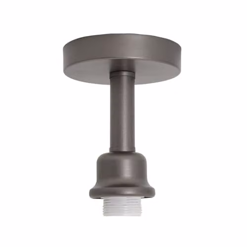 Happy Homewares Modern Metal Semi Flush Ceiling Light in Grey – 1