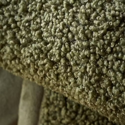 Catherine Lansfield So Soft Velvet Boucle Throw, Green, W/D/H: 130 x 170 cm – 2