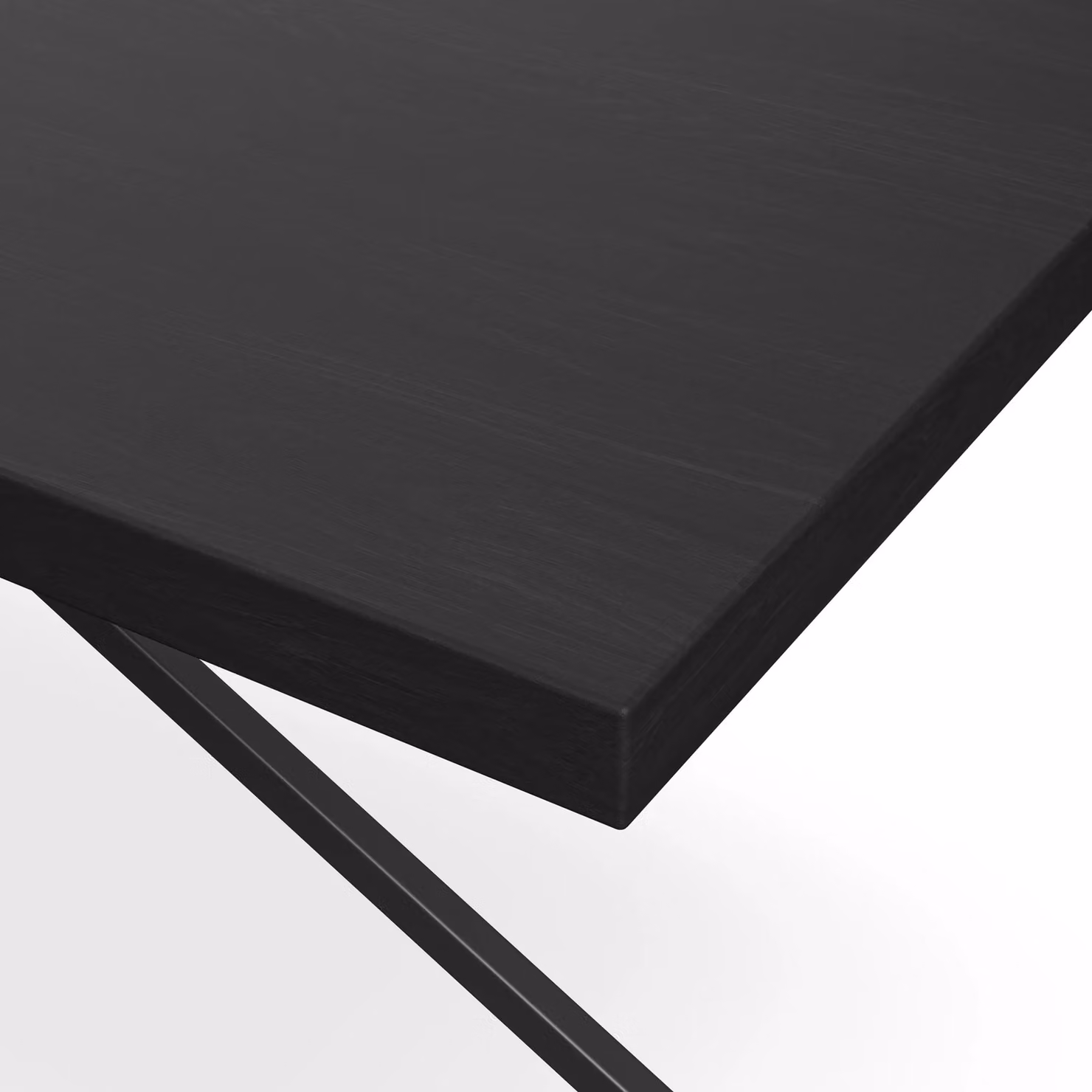 More4Homes Donni Dining Table and Nova Velvet Dining Chair Set, Black Table with 6 Beige Chairs – 3