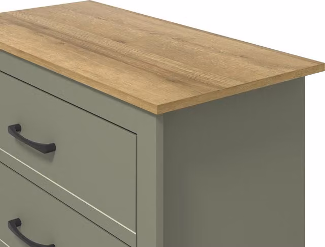 Galano Limestone 4 Drawer Storage Cabinet in Green