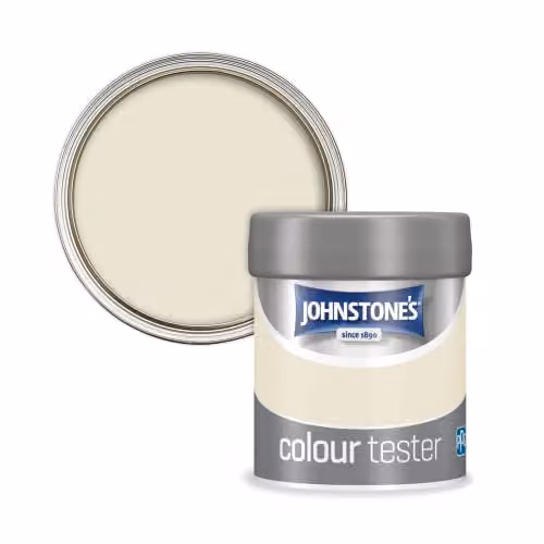 Johnstone's Colour Sample Tester Pot in Antique Cream, 75ml