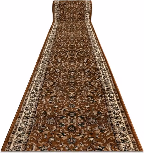 RugsX Royal Oriental Runner Rug in Brown, W/D/H: 100 x 140 x 1 cm – 1