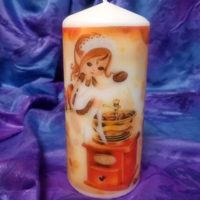 Viki Candle Magic In The Kitchen White and Multicolour