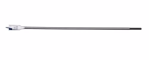 Irwin Blue-Groove Long Flat Bit, 16mm x 400mm, Blue and Silver