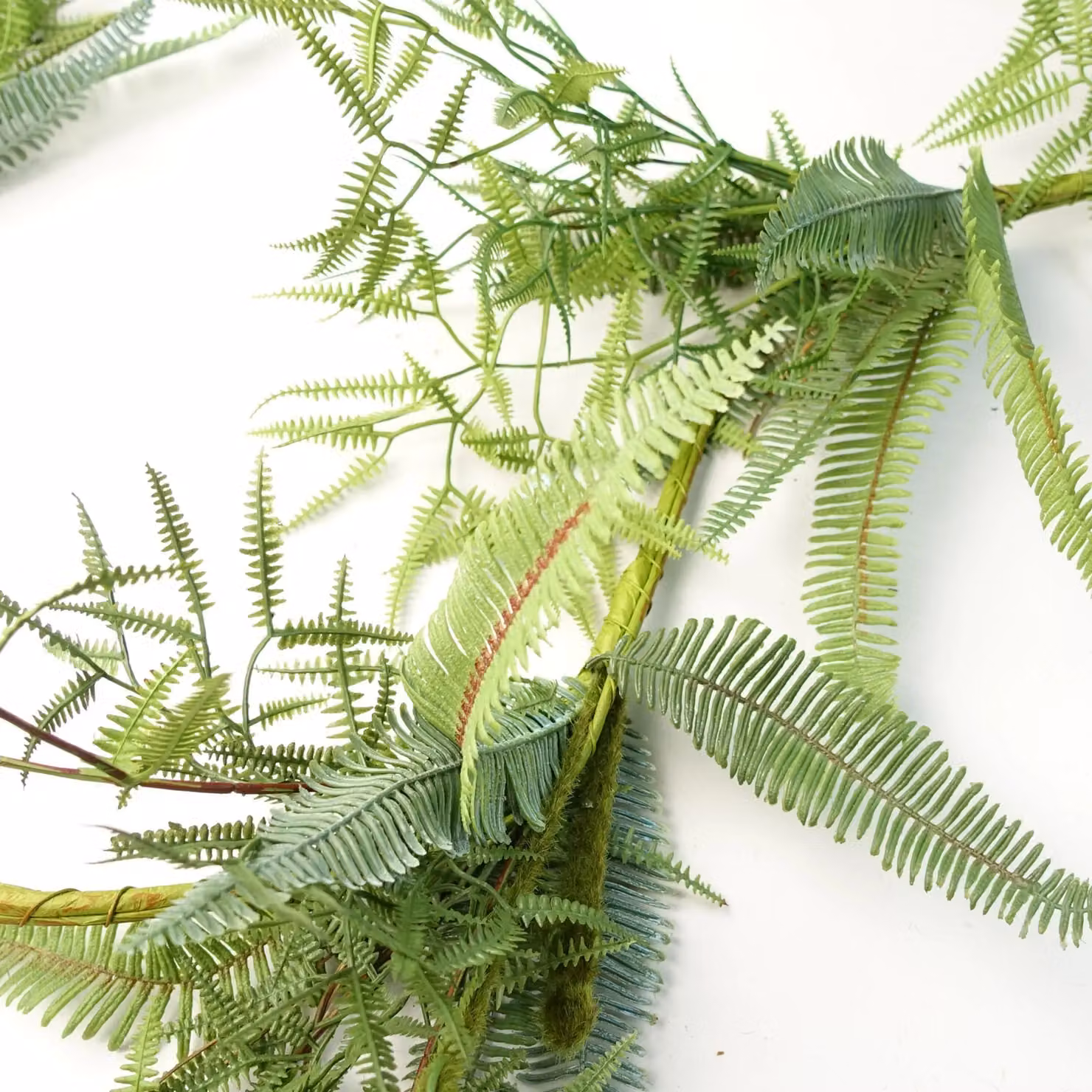 Leaf Green Artificial Hanging Trailing Fern Garland Plant – 3