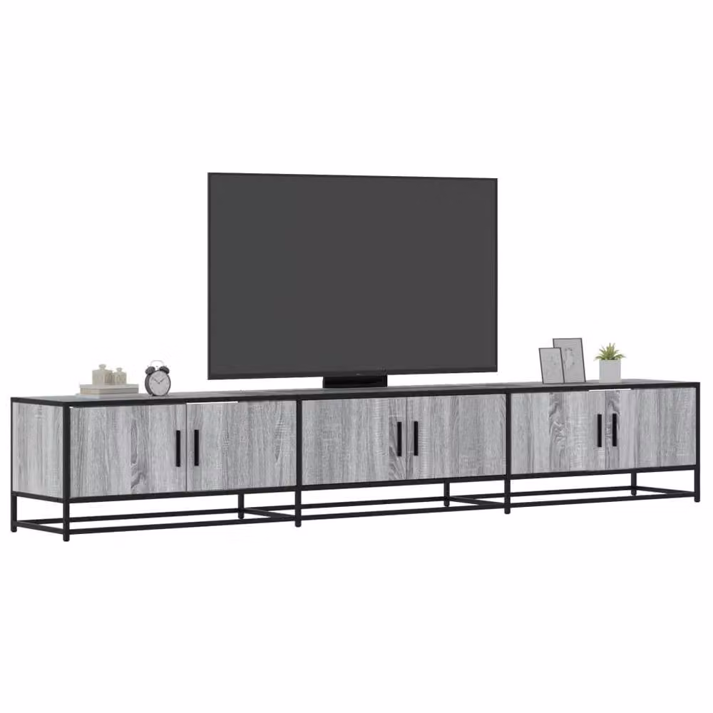 Berkfield Home Grey Sonoma TV Cabinet W/D/H: 240 x 41 x 41 cm – 2