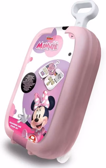 Multiprint Minnie Trolley Kids Travel and Activity Case in Pink