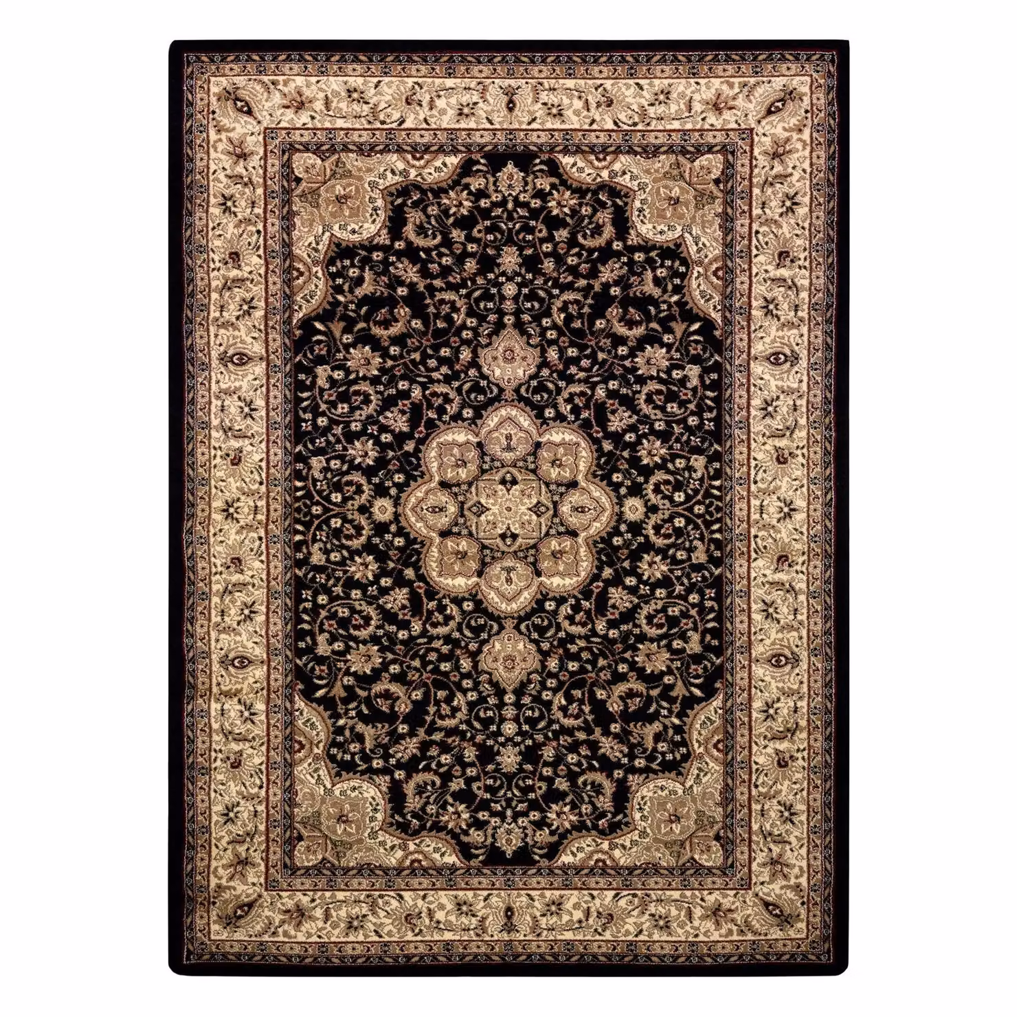 RugsX Royal Oriental Rug in Black, W: 200 cm, L: 290 cm – 2