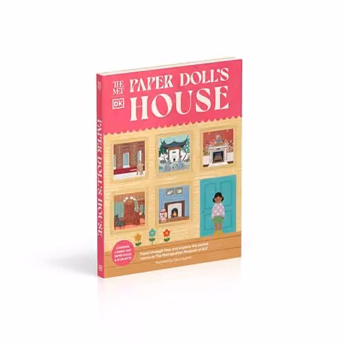DK The Met Paper Doll's House Multicolour Cardboard Paper Toy – 2