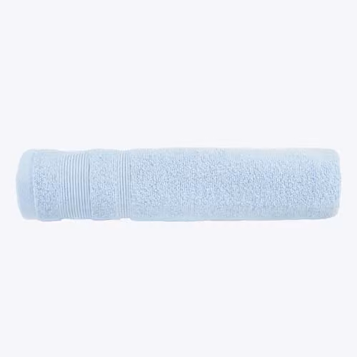 Allure Bath Fashions Zero Twist Egyptian Cotton Bath Sheet in Blue, W: 100 cm, L: 150 cm – 1