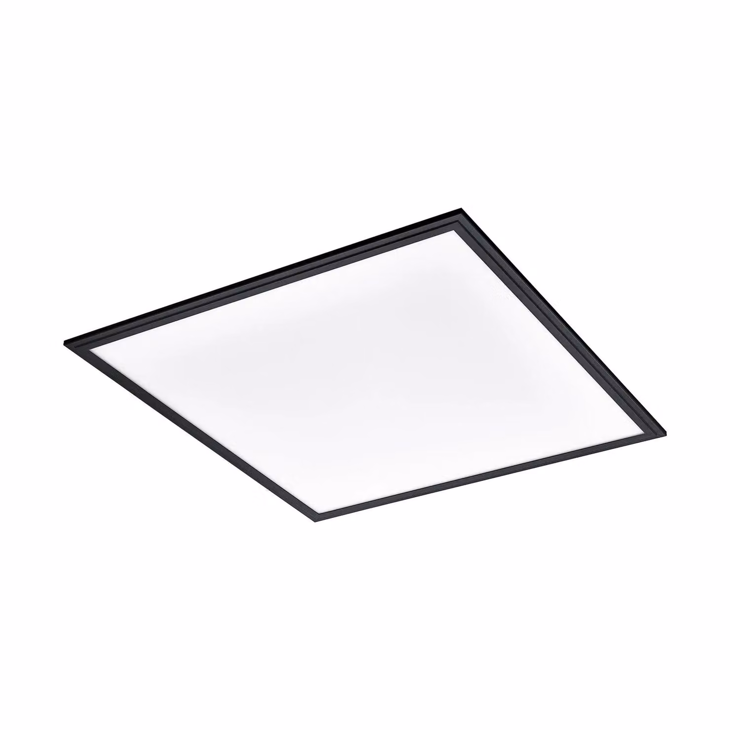 Eglo Salobrena 1 Square LED Ceiling Light in Black – 2
