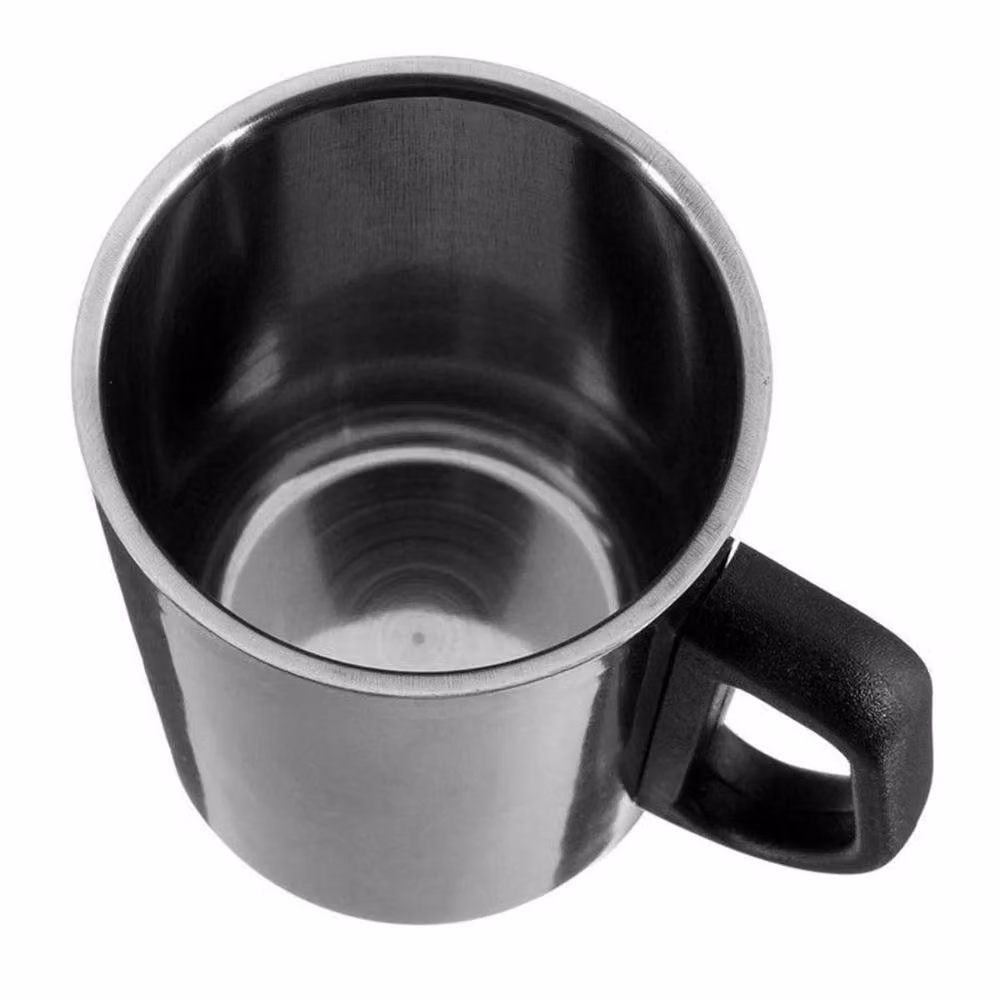 SPETLEK Silver Stainless Steel Thermal Tea Cup with Lid, 500ml – 4
