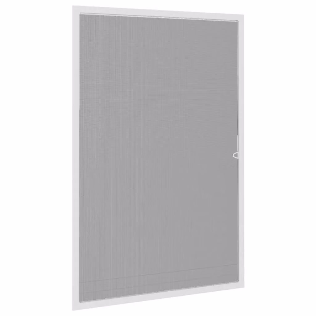 Berkfield Home White Fibreglass Insect Screen for Windows, W: 90 cm, H: 120 cm – 2