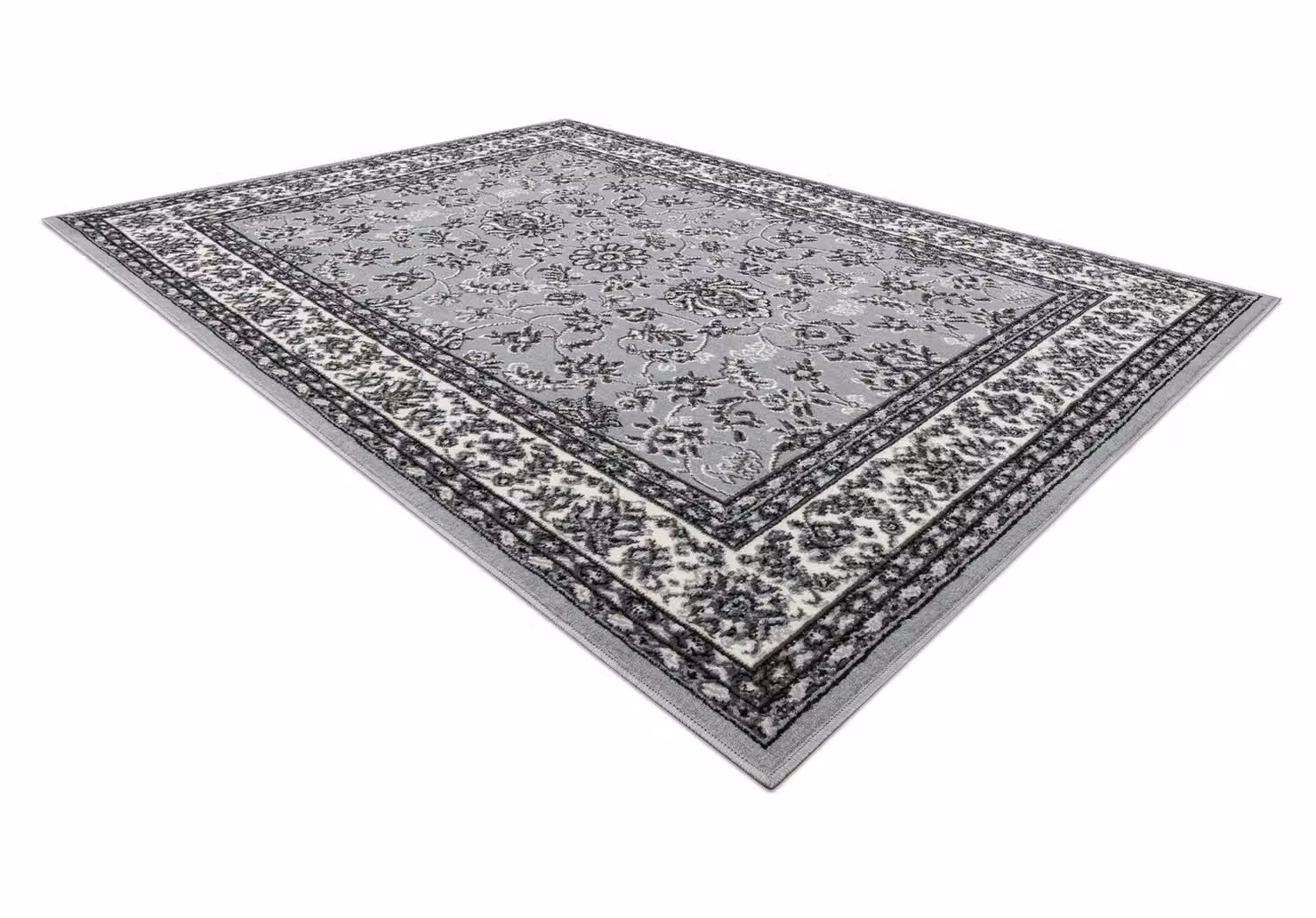 RugsX Morad Vintage Grey Rectangular Polypropylene Rug W: 60 cm, L: 110 cm – 2