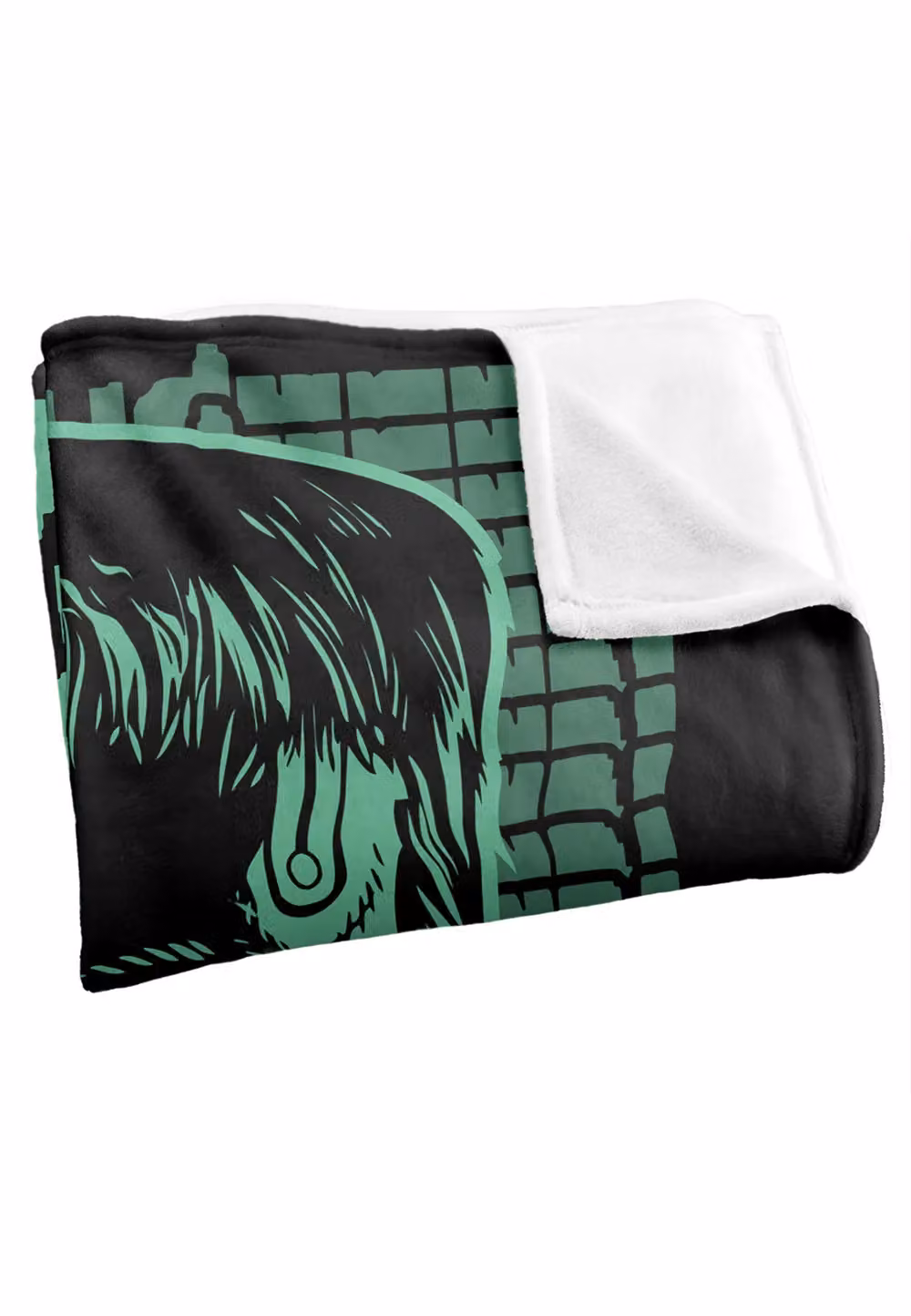 Universal Monsters Frankenstein Silky Touch Super Soft Throw Blanket in White – 3