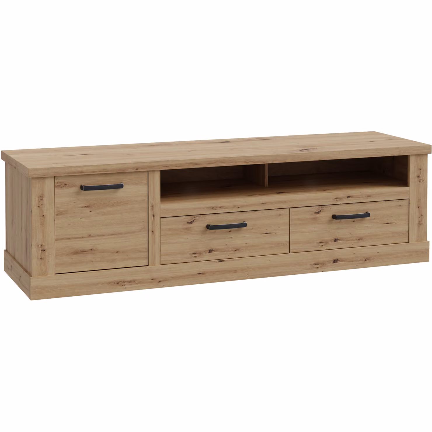Furniture To Go Corona Coffee TV Unit with 2 Drawers and 1 Door in Artisan Oak – 2