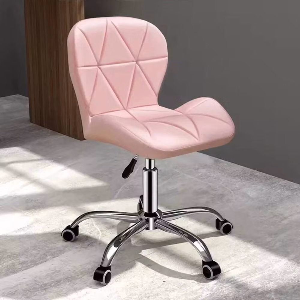 KORVIXA Pink Modern Task Chair for Home Office with Castors – 2