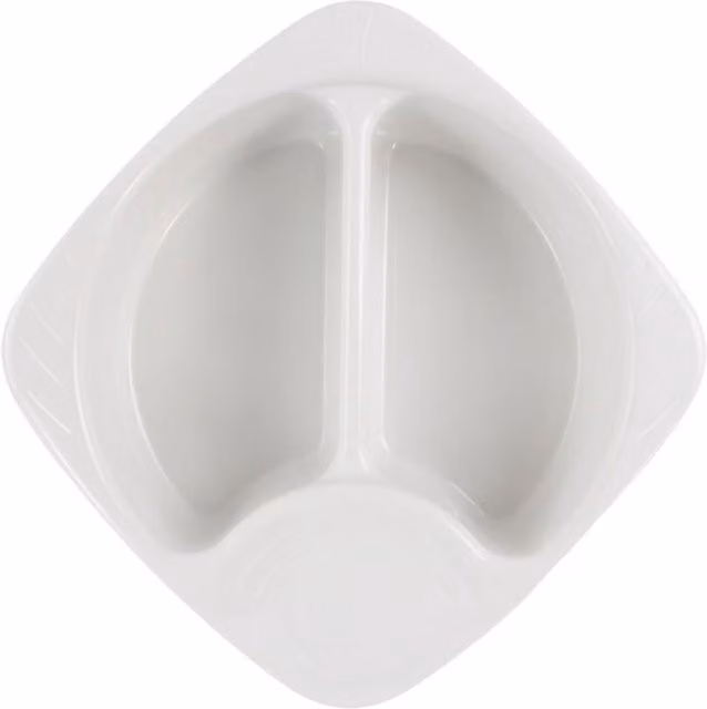 Junior Joy White Top and Tail Bowl with 2 Pack Baby Sponges