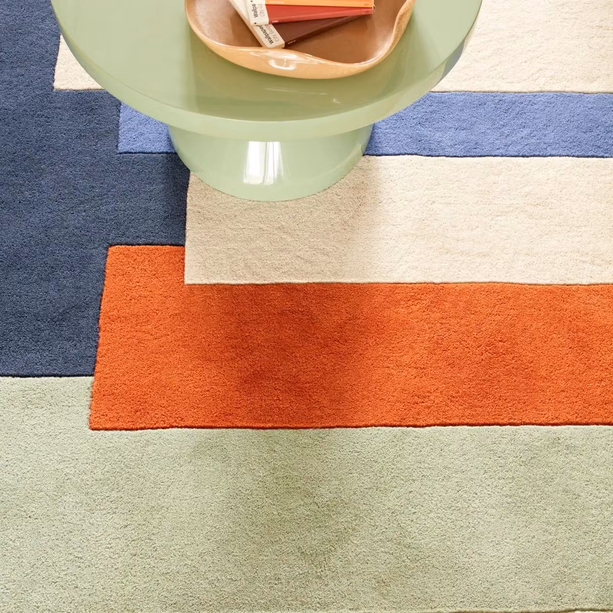 The Rug Shop UK Geometric Multicolour Wool Area Rug, W: 160 cm, D: 230 cm – 6