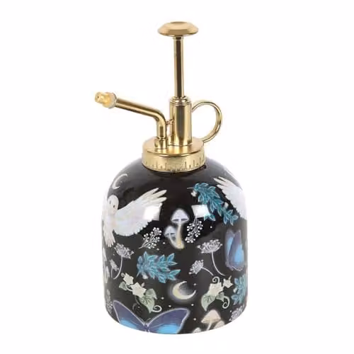 KDMD Ceramic Plant Mister with Gold Detailing in Multicolour Boho Design