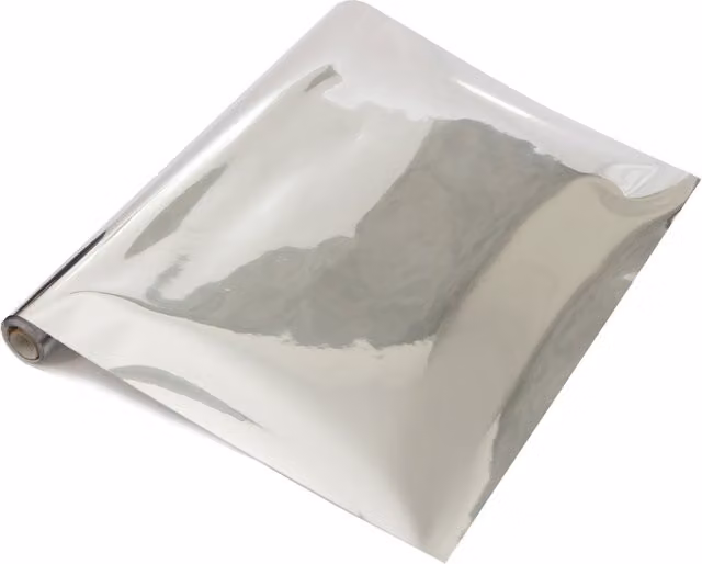 dc-fix Mirror Effect Premium Sticky Back Plastic Vinyl Wrap Film, Silver, W: 45 cm, L: 1 m
