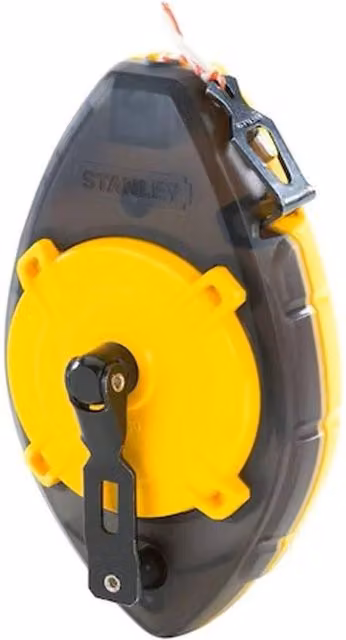 Stanley Powerwinder Chalk Line Reel in Yellow
