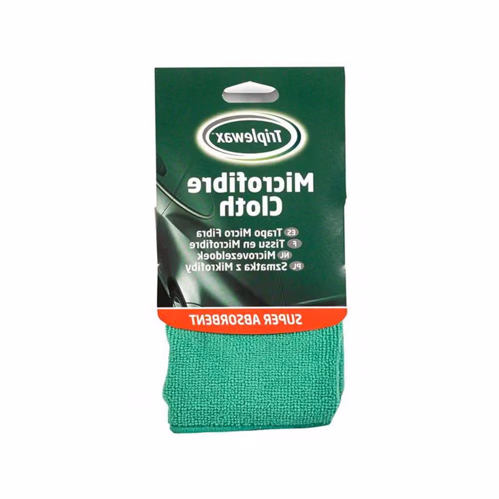 CarPlan Triplewax Microfibre Cloth in Green – 2