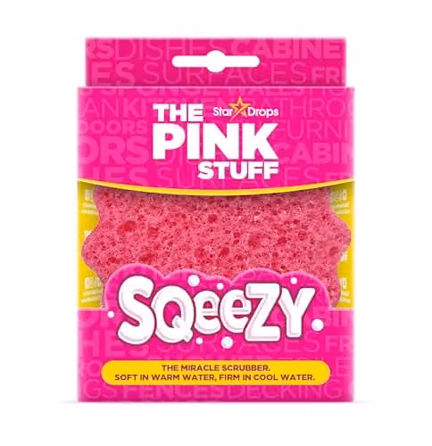 The Pink Stuff Squeezy Scrubber, Pink – 2