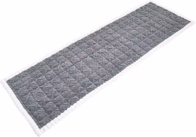 Garden Sanctuary Non-slip Plush Microfibre and Cotton Sofa Cover in Grey, Small