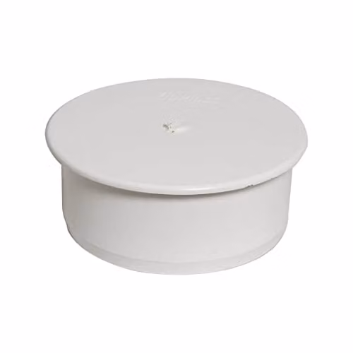 FloPlast 110mm Ring Seal Soil Socket Plug in White