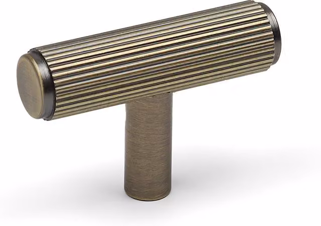 Handle & Home Brushed Gold Aluminium Bar Cabinet Handle
