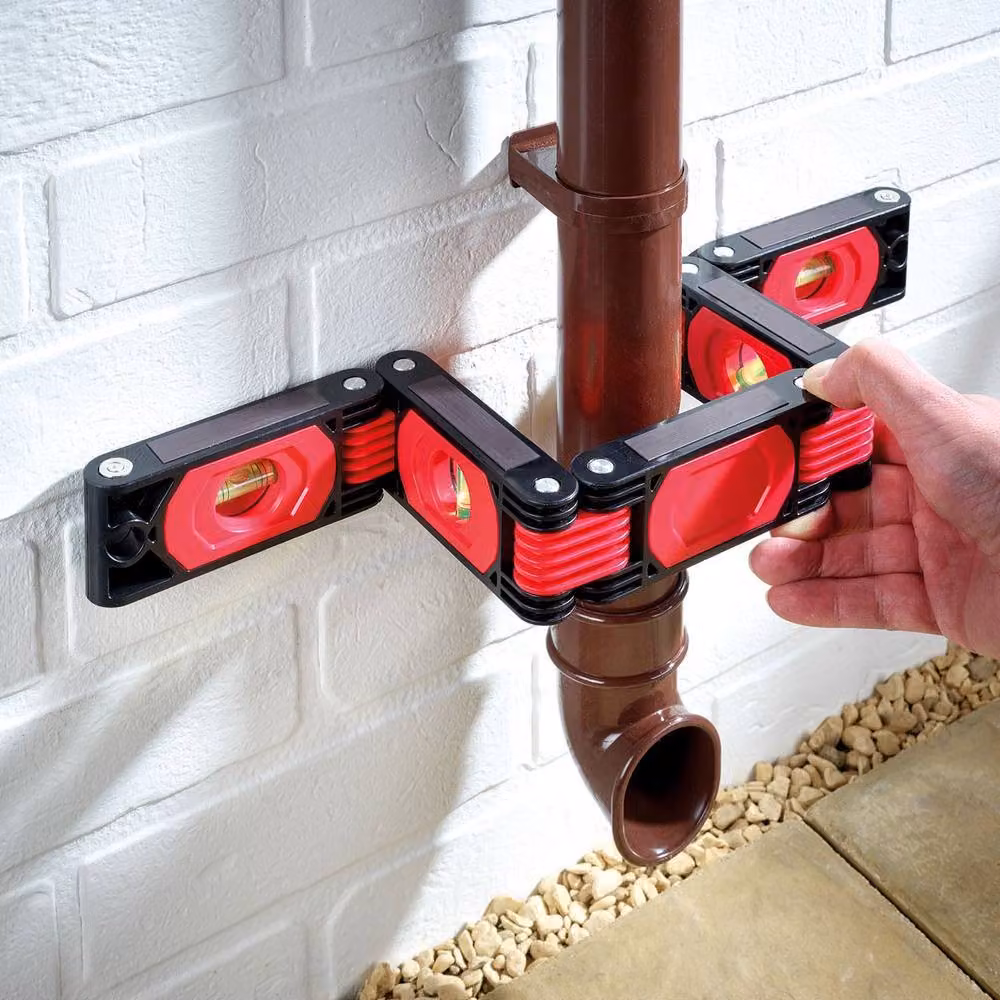mysmartbuy Flexible Spirit Level in Red and Multicolour, W/D/H: 60 x 5 x 2.5 cm – 3