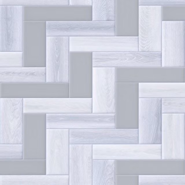 Sirius Grey Herringbone Wood Effect Sheet Vinyl, 2.6mm Thickness, W: 200 cm x D: 400 cm