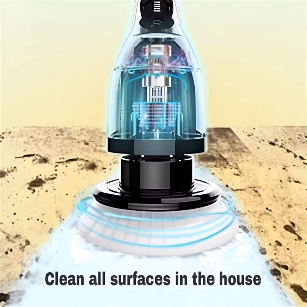 Nordara 9 in 1 Electric Spin Scrubber Cleaning Brush in White – 7