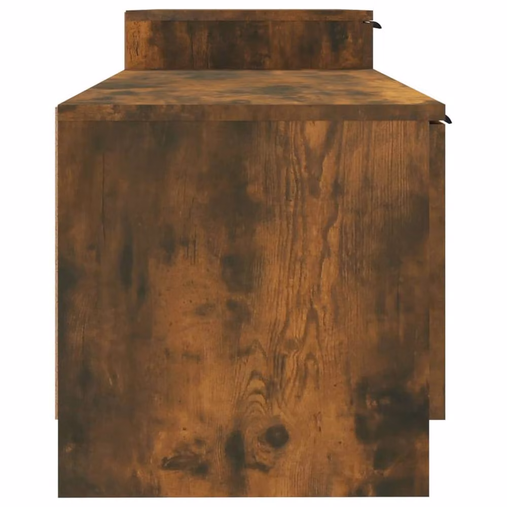 Berkfield Home TV Cabinet in Smoked Oak Brown, W/D/H: 158.5 x 36 x 45 cm – 3