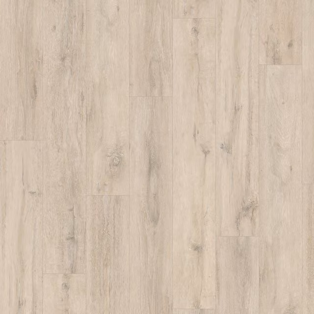 Egger 7mm Laminate Flooring Sample in Chalky Oak, Beige and Brown Scandinavian Style