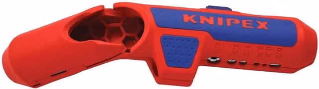 Knipex Ergostrip Universal Stripping Tool in Red and Multicolour – 1