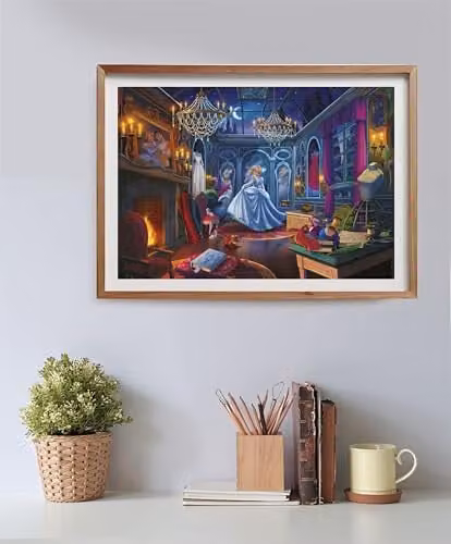 Clementoni Disney Cinderella Ever After Collection 500 Piece Jigsaw Puzzle in Blue and Multicolour – 3