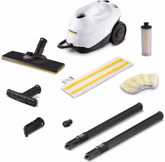 Karcher SC 3 EasyFix Floor Steamer, White