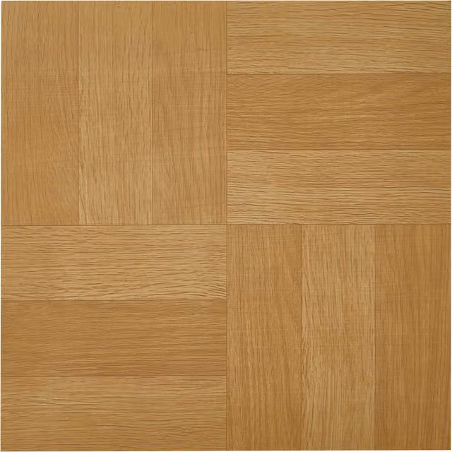 Darphe Self Adhesive PVC Floor Tile Set in Multicolour and Brown, 2.79m2