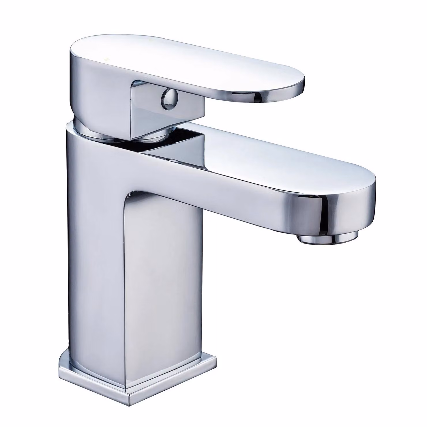 Nes Home Eclipse Single Lever Cloakroom Mono Basin Mixer Tap in Silver Chrome – 2