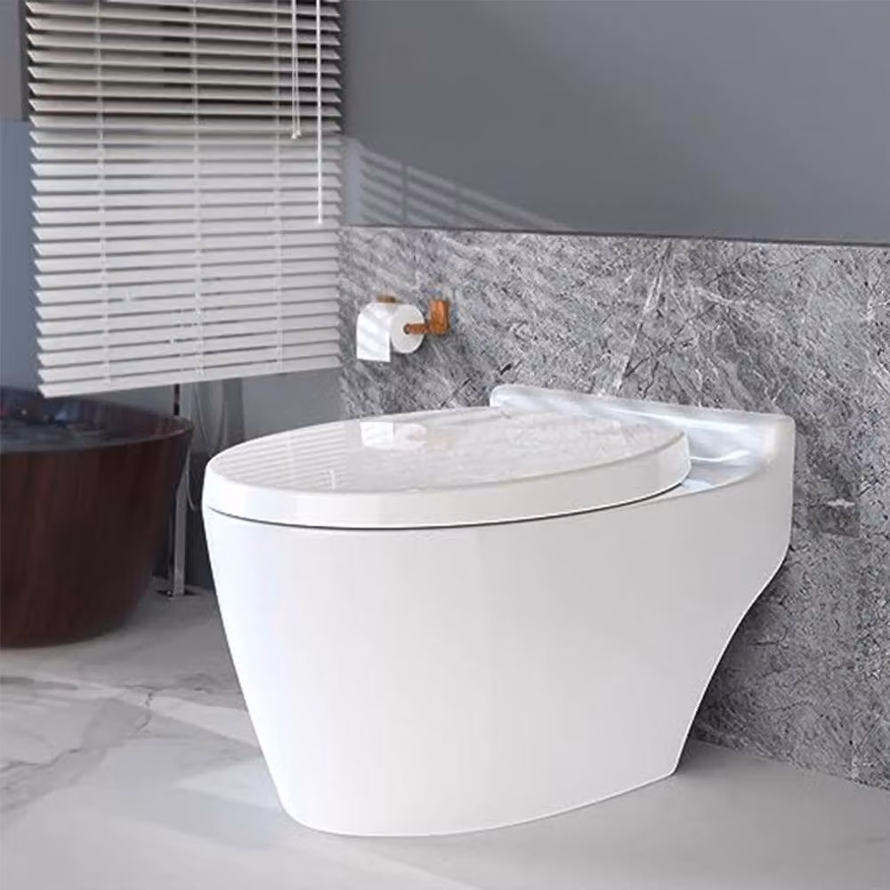 Ventryn Soft Close White Oval Heavy Duty Toilet Seat – 2
