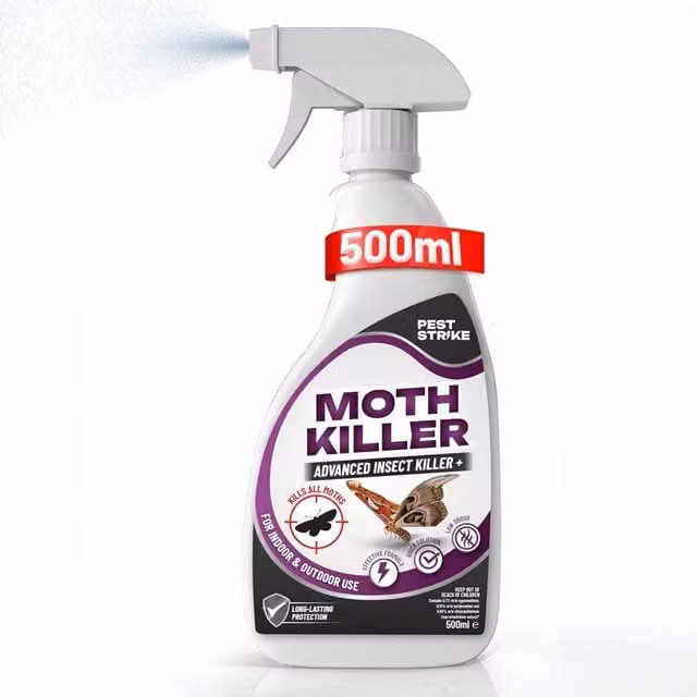 volila Moth Spray 500ml Stain-Free Long-Lasting Fabric and Clothing Protection – 1