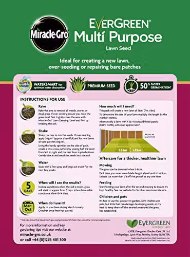Miracle-Gro Lawn Seed for 28 m2 – 2
