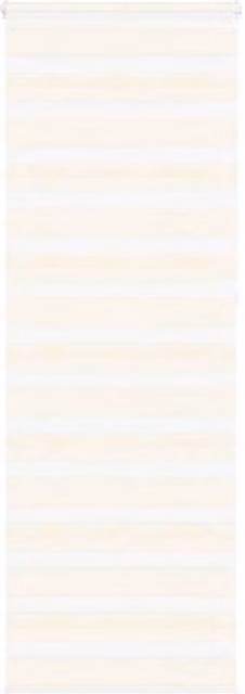 Berkfield Home Zebra Blind in Marble Beige, Polyester, W: 75 cm, H: 230 cm