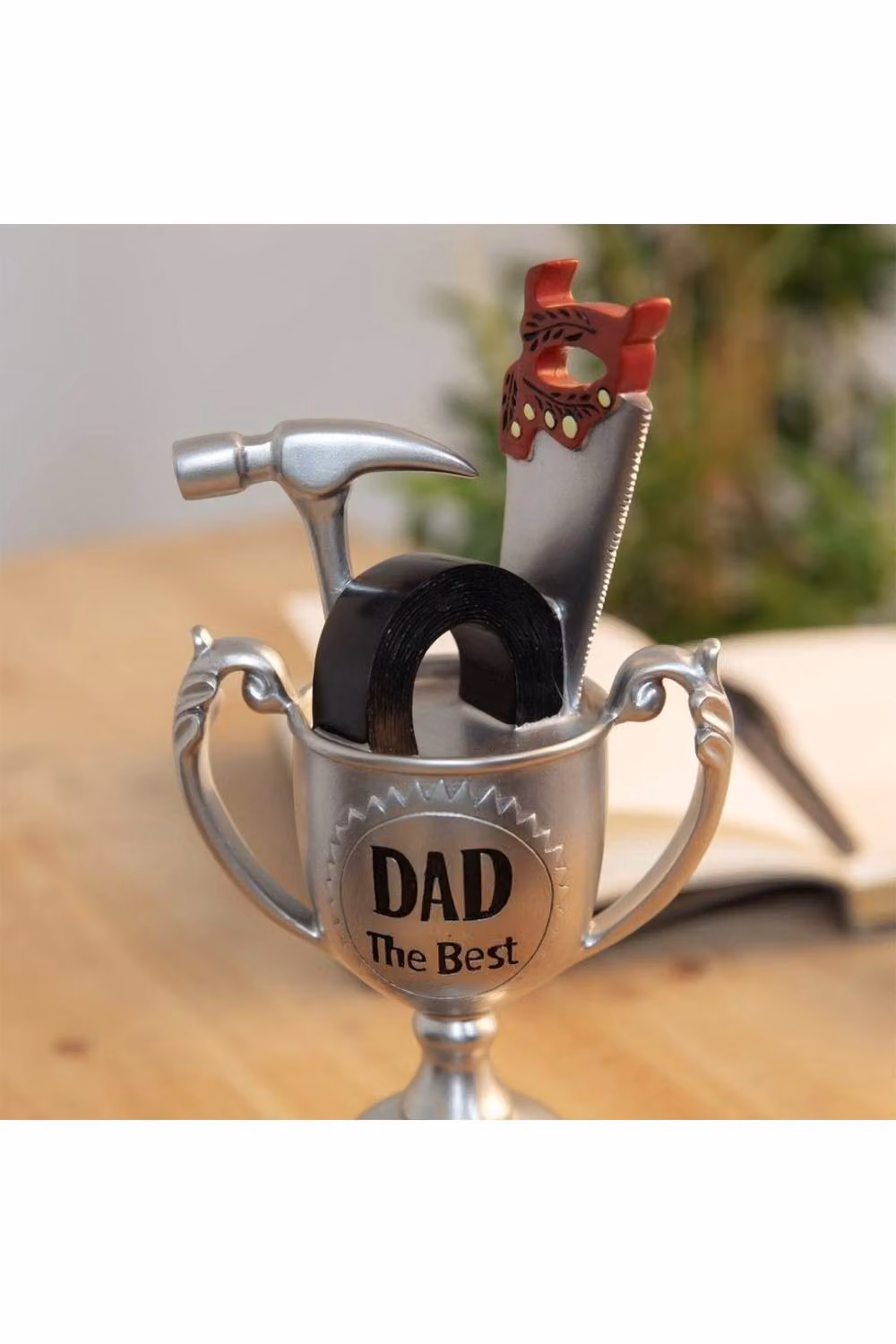 KDMD Men's Dad Best Home Repair Handyman Trophy in Silver – 2